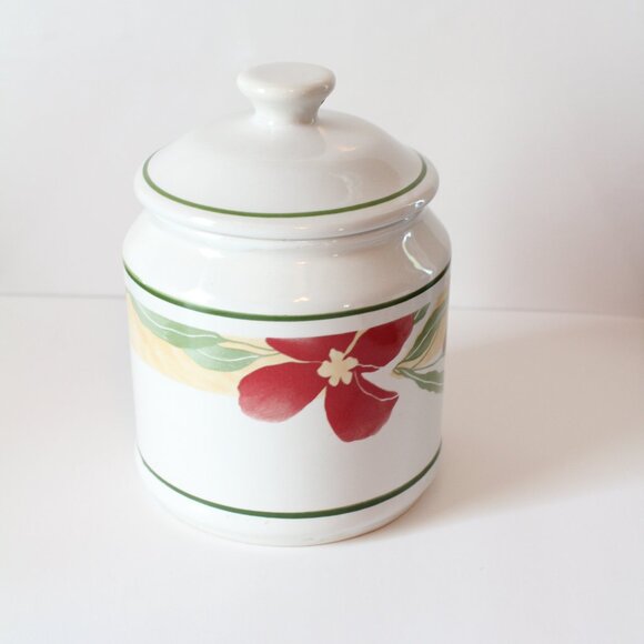 Corelle Pacific Bloom 3 Pc Canister Set - Picture 6 of 7